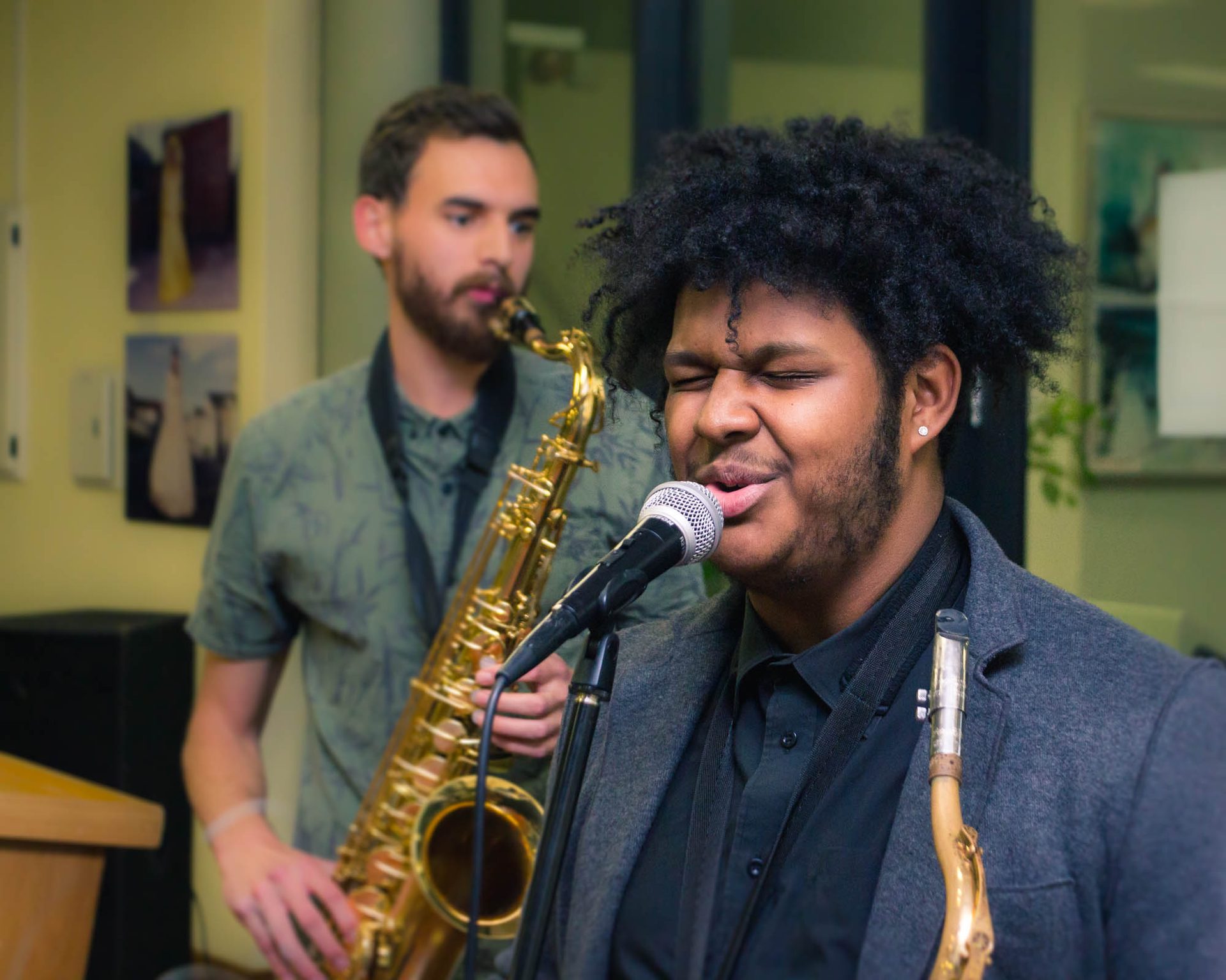 When the sax is good